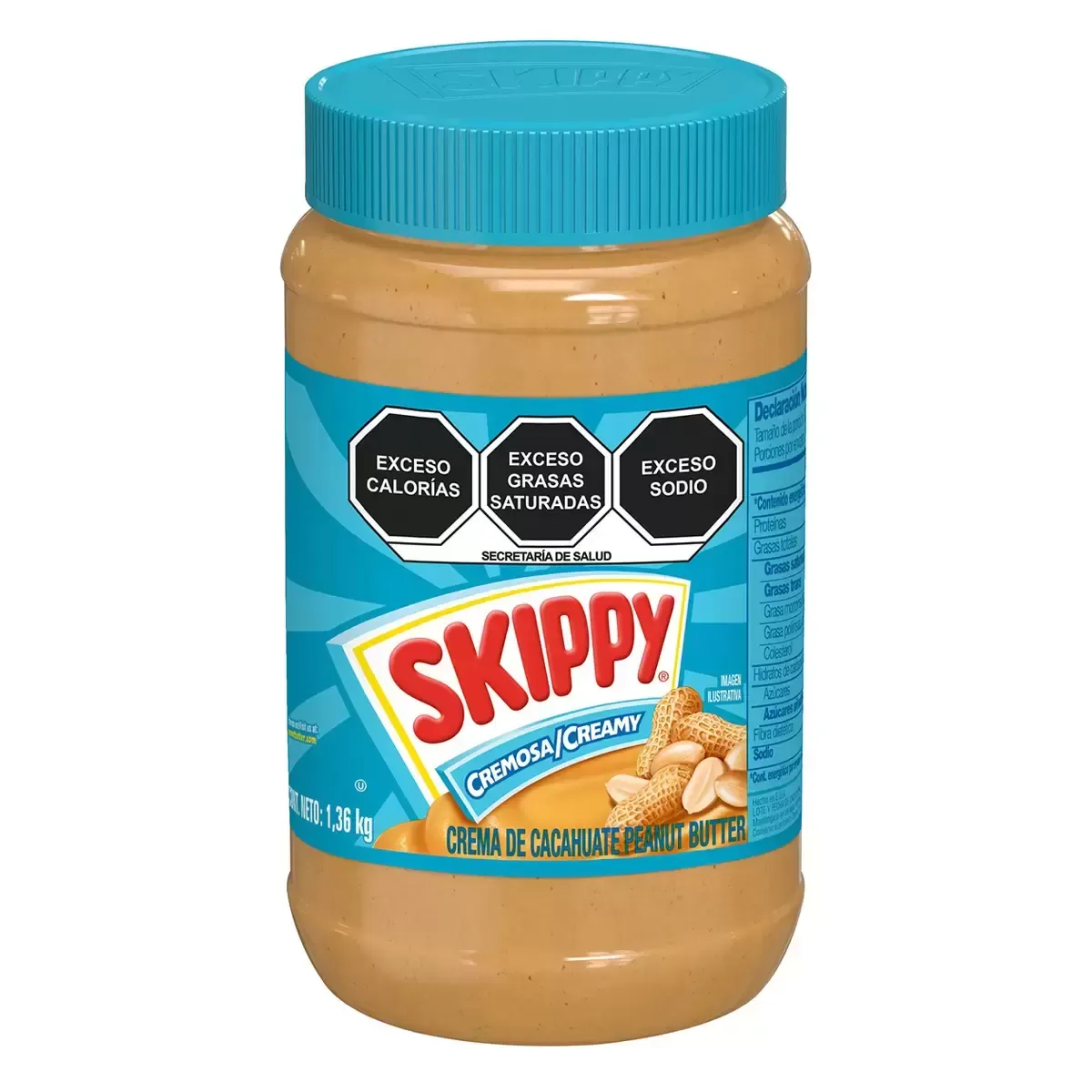 Skippy Creamy Peanut Butter 1.36kg