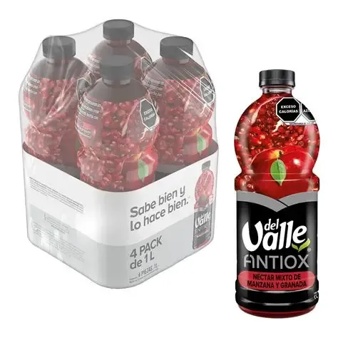 Del Valle Antiox Pomegranate Juice 4 bottles/1L each