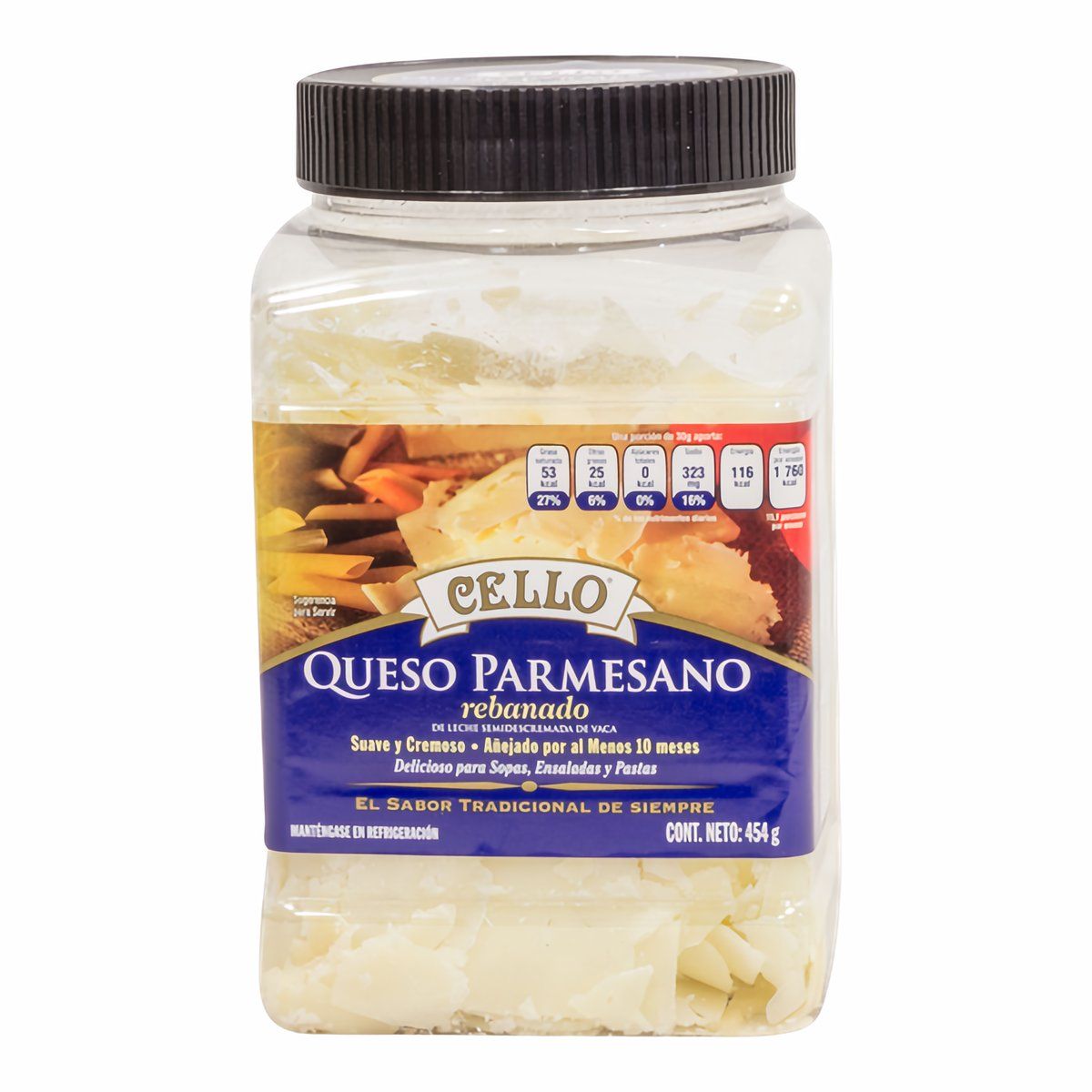 Cello Shaved Parmesan Cheese 454g