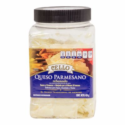 Cello Shaved Parmesan Cheese 454g