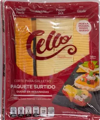 Cello Assorted Cheese Slices 908g