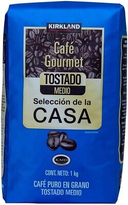 Kirkland Gourmet Medium Roast Coffee - Whole Beans -1kg