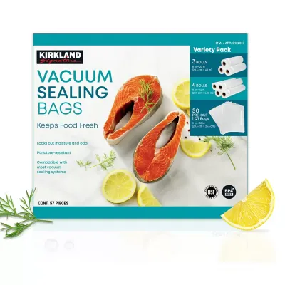 Kirkland Food Saver Vacuum Sealing Bags