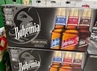 Bohemia Beer (Weizen, Pilsner and Vienna) 24 Bottles   #