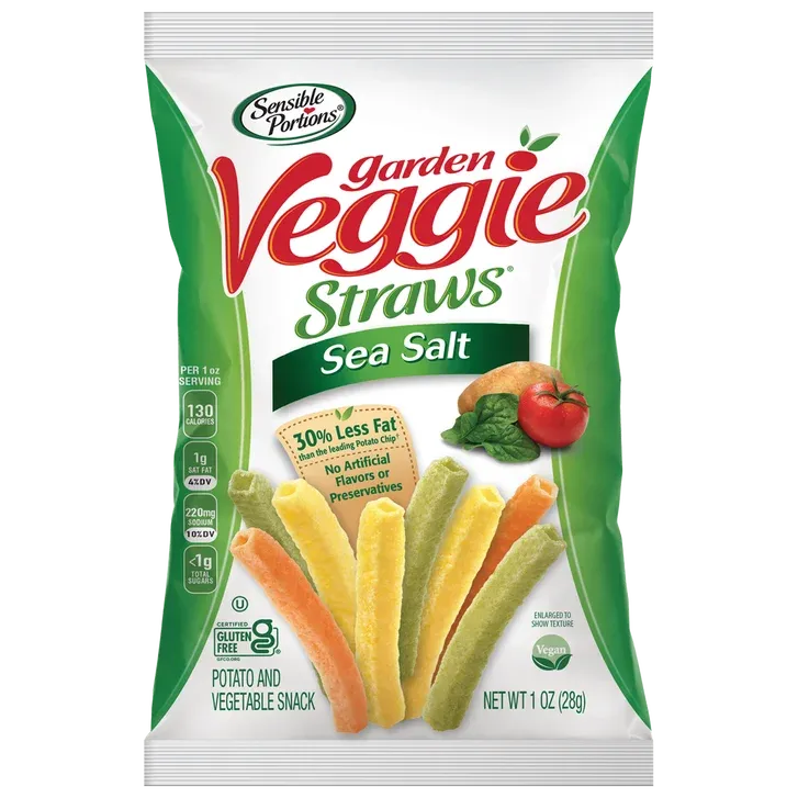 Sensible Portions Garden Veggie Straws 708g