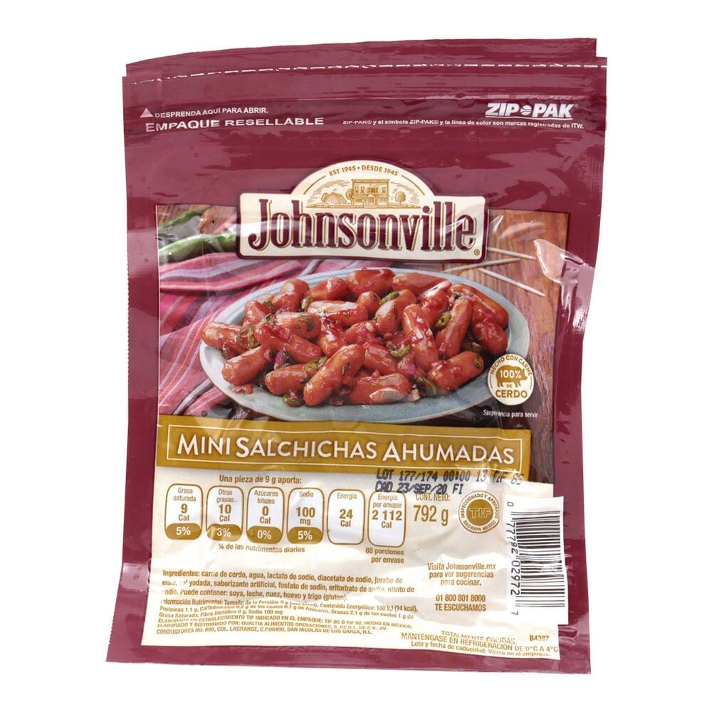 Johnsonville Mini Cocktail Sausages 792g