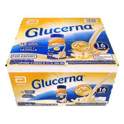 Glucerna Supplement Drink - Vanilla - 16pk