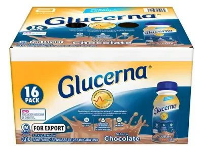 Glucerna Supplement Drink - Chocolate - 16pk