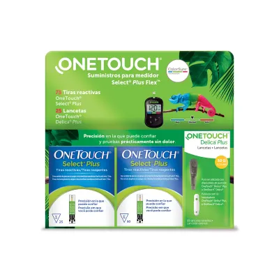 One Touch Select Plus 75 Strips &amp; 25 Lancets