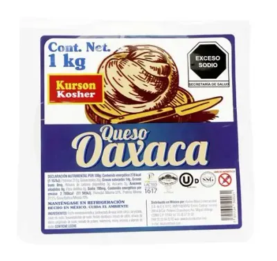 Kurson Kosher Oaxaca Cheese 1kg