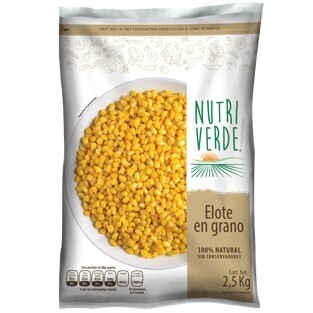 La Huerta Yellow Corn Kernels (Frozen) 2.5kg
