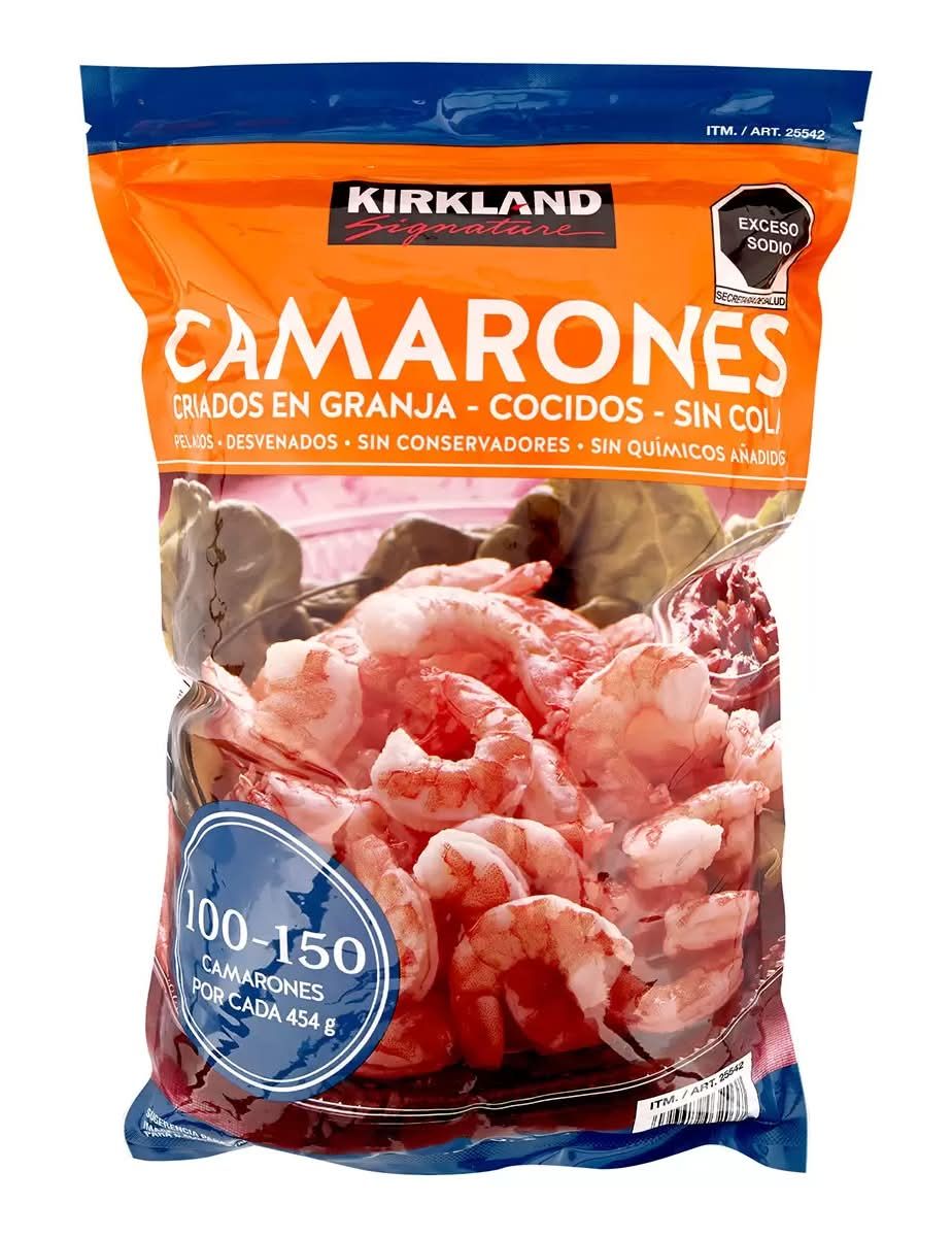 Kirkland Shrimp (Cooked &amp; Cleaned, No Tail) (100-150 ct)