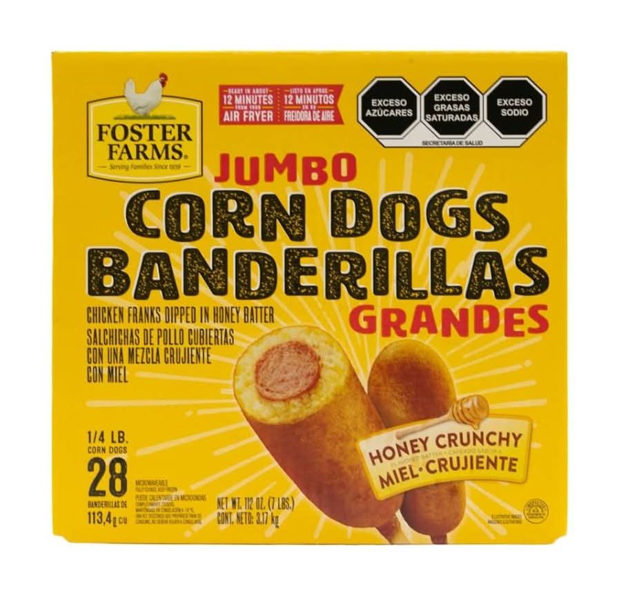 Foster Farms Chicken Corn Dogs - 28 pieces