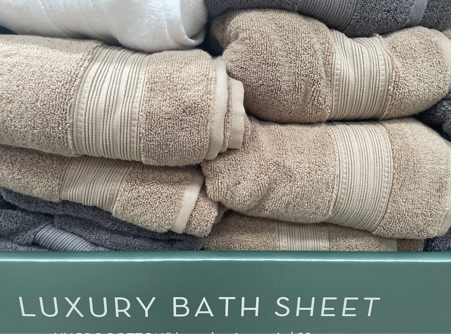 Charisma Bath Sheet Towel - Brown 36in x 70in