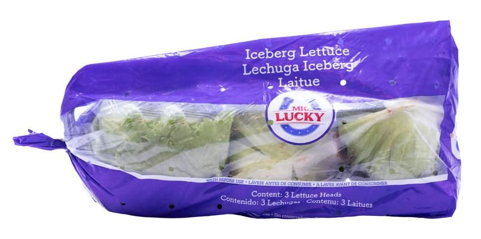 Mr Lucky Iceberg Lettuce 3pz