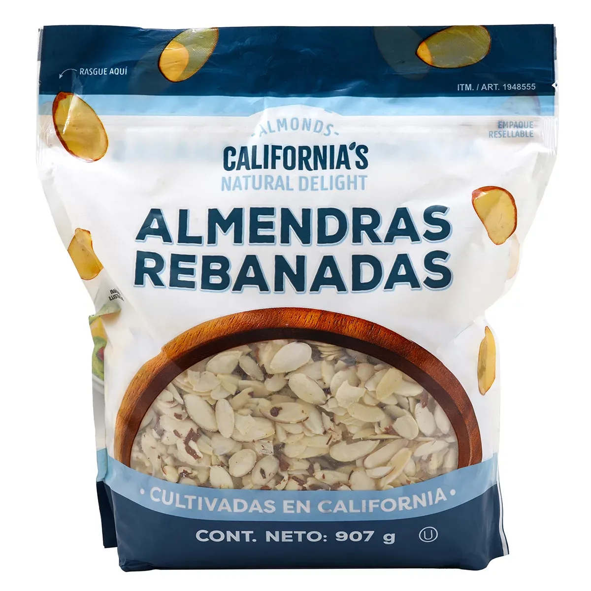 California's Natural Sliced Almonds 907g