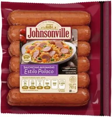 Johnsonville Polish Pork Sausages 793g