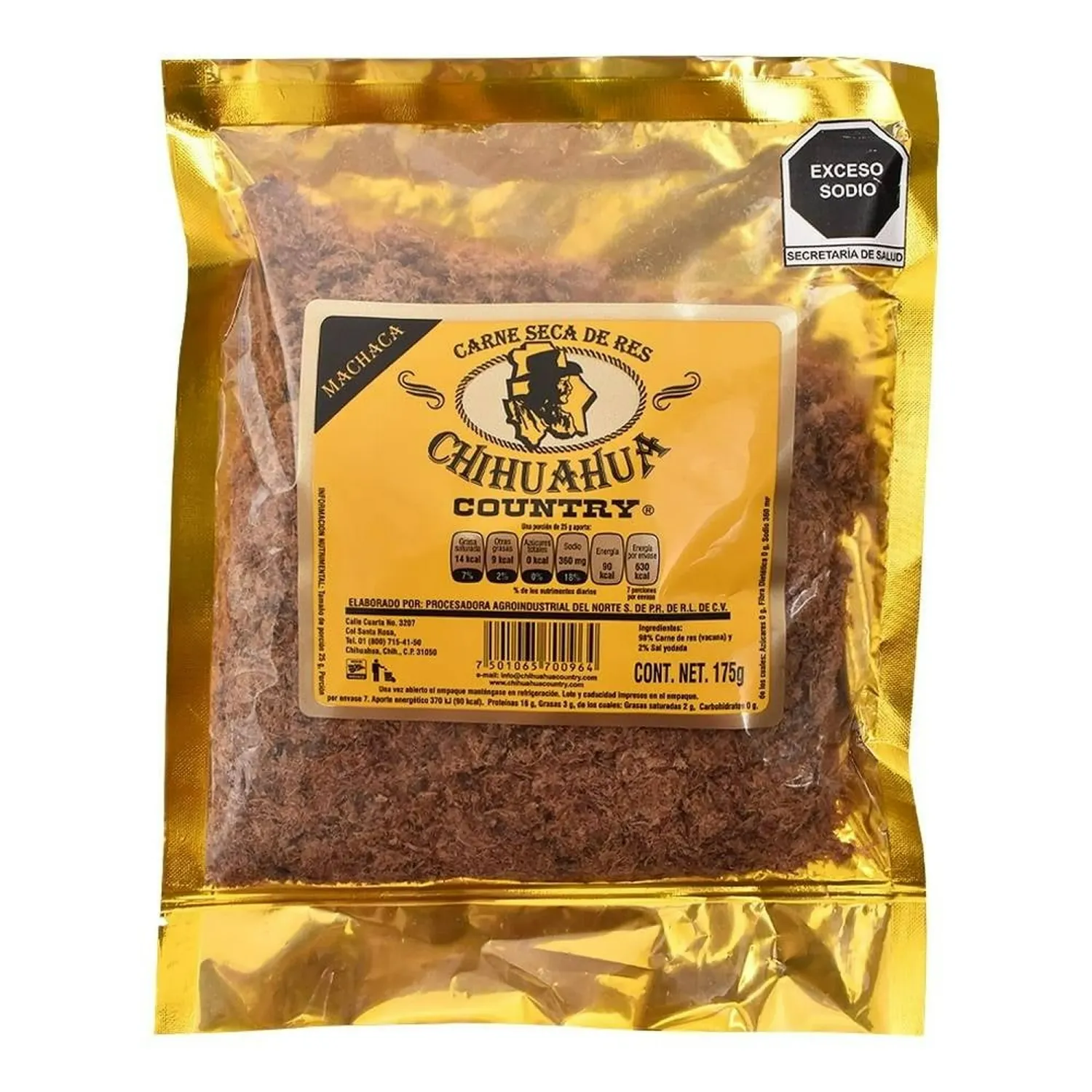 Machaca Shredded Dried Beef 200g