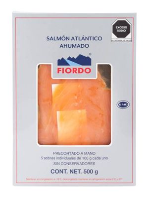 Fiordo Smoked Atlantic Salmon 5/100g