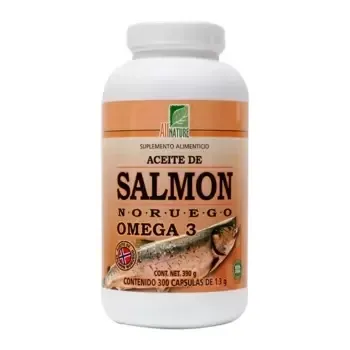 All Nature Salmon Oil - Omega 3 - 300 capsules
