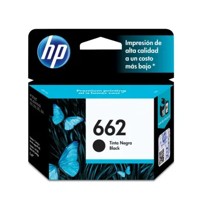 HP #662 Cartridges - Black