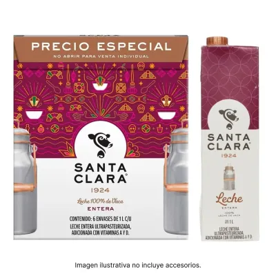 Santa Clara Milk - Whole (6 pack)