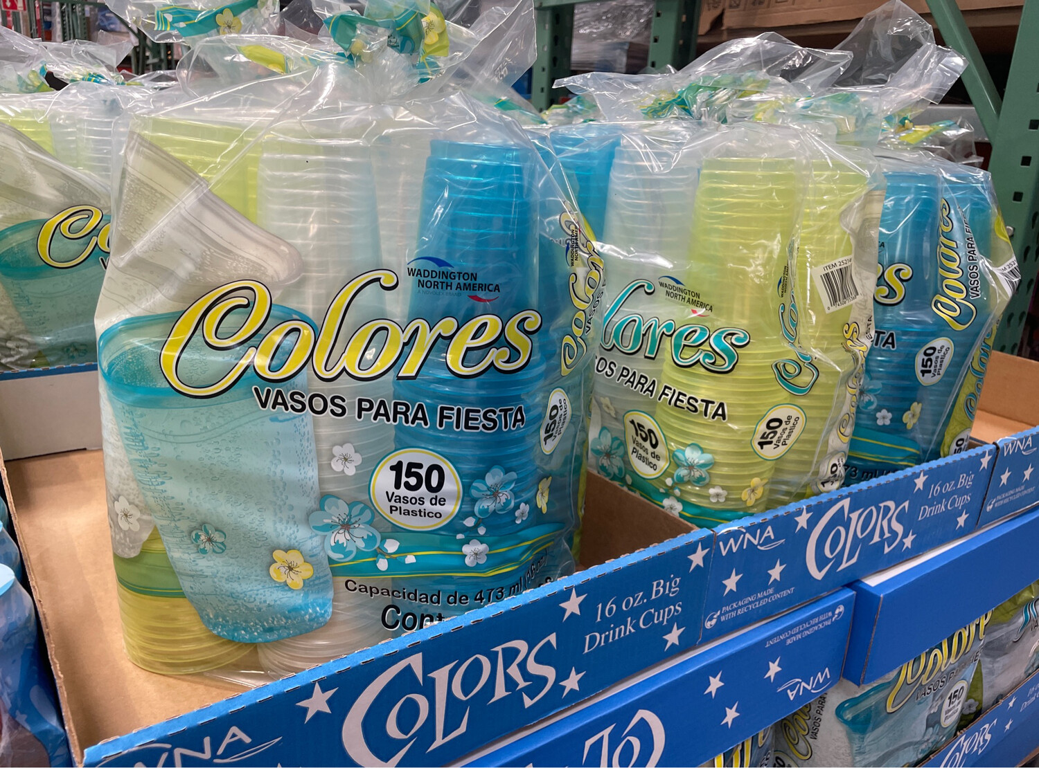 Comet Colors Plastic Cups (150 ct/473 ml)