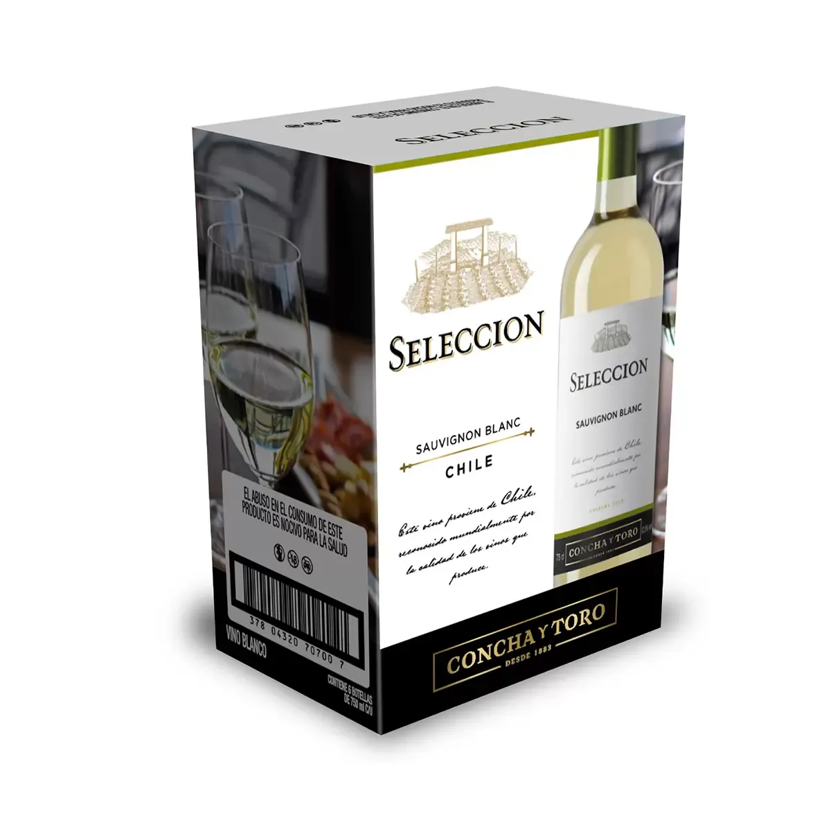 Concha &amp; Toro Seleccion White Wine Sauvignon Blanc (case of 6)