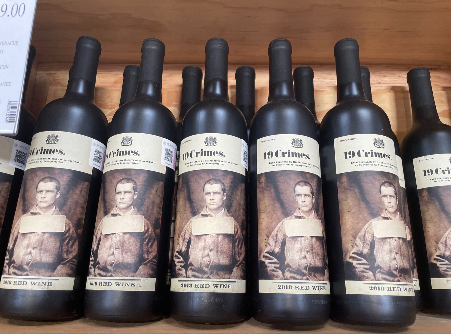 19 Crimes Red Wine