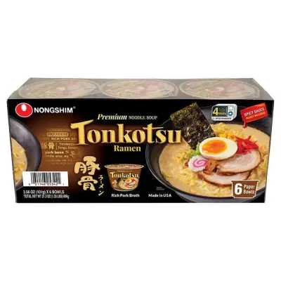 Tonkotsu Ramen 6pack 101gr