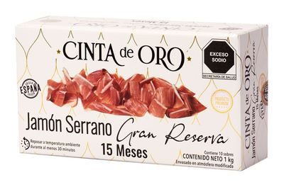 Cinta de Oro Gran Reserva Serrano Ham - 1kg (10pck)
