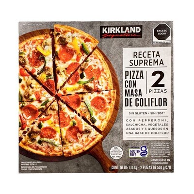 Kirkland Cauliflower Italian Pizza - 2 pies (Frozen)