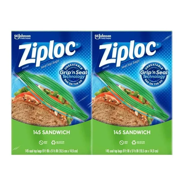 Ziploc Sandwich Bags - 290pza