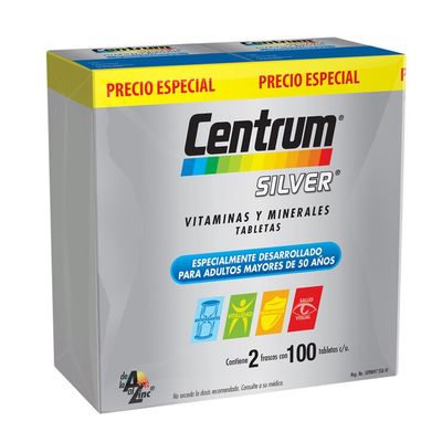 Centrum Silver (2 pack/100 tabs)