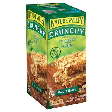 Nature Valley Oat and Honey Bars 49pzas