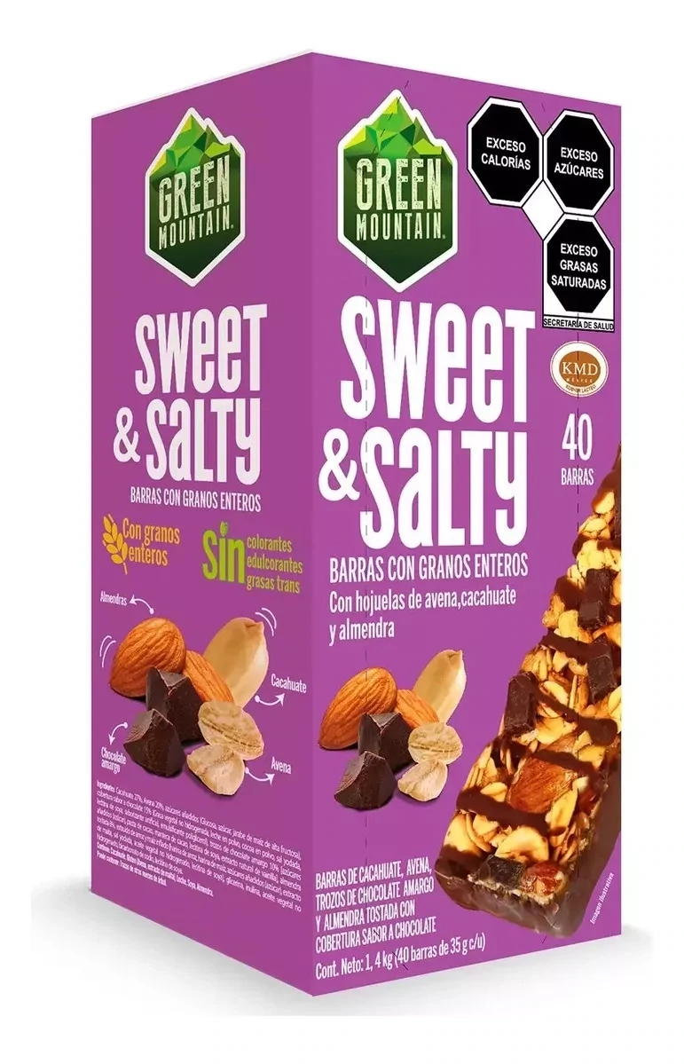 Green Mountain Sweet &amp; Salty Nut Bars (40 bars)
