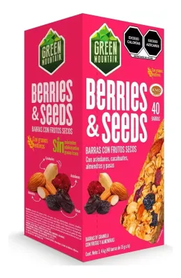 Green Mountain Berries &amp; Seeds (40 bars)