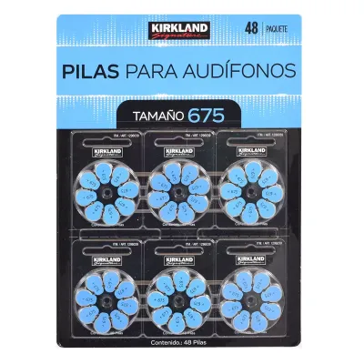 Kirkland Hearing Aid Batteries #675 (40 qty)