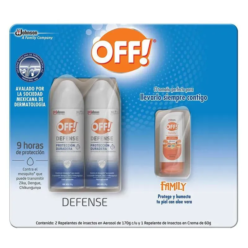 Off Defense Insect Repellent - 2 pack