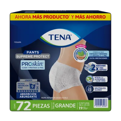 Tena Adult Disposable Diapers - PULL UP PANTS  - GRANDE  #