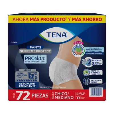Tena Adult Disposable Diapers - PULL UP PANTS  - SMALL/MEDIUM  #