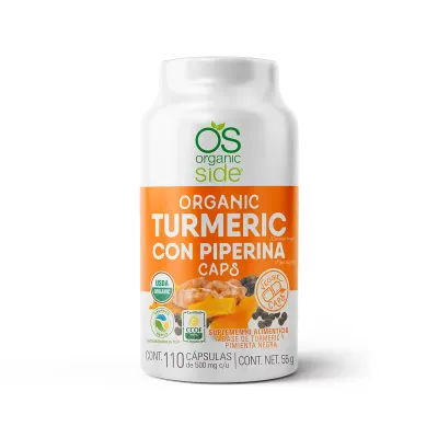 OS Turmeric w/ Black Pepper 500mg (100 capsules)