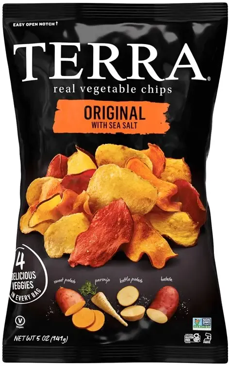 Terra Veggie Chips w/Sea Salt 425g