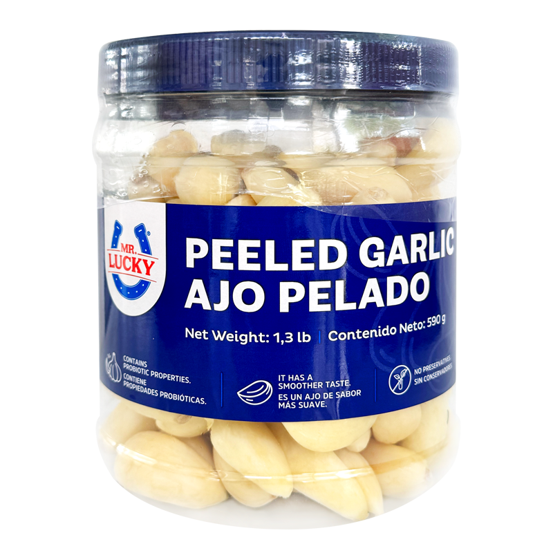 Mr Lucky Whole Peeled Refrigerated Garlic 1.13kg