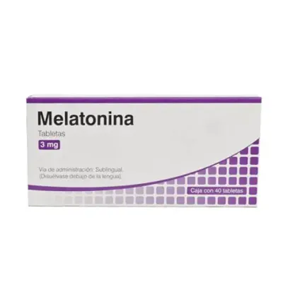 Melatonina 3 mg (40 tab)