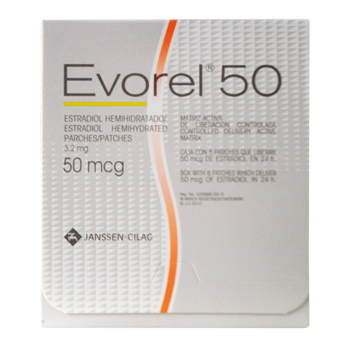 Evorel 50 mg (8 patches)