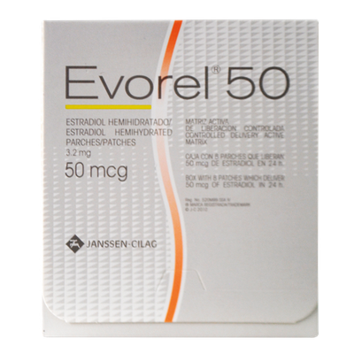 Evorel 50 mg (8 patches)