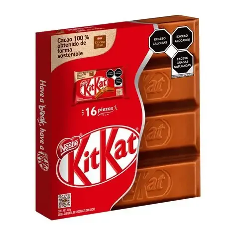 KitKat Chocolate Bars - 16pzas