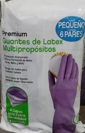 Clean Ones Premium Latex Gloves (6 pr) - Small