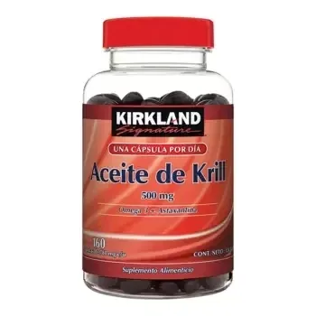Kirkland Krill Oil - 500 mg- 160 capsules